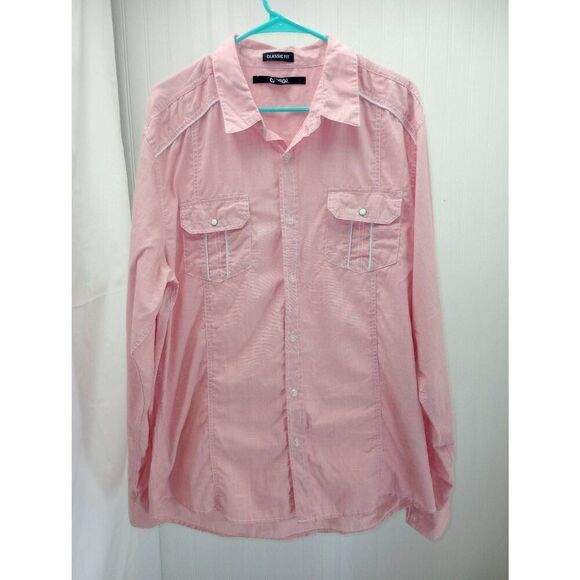 Carbon classic fit, long sleeve, button up shirt. Size XL - Picture 2 of 6